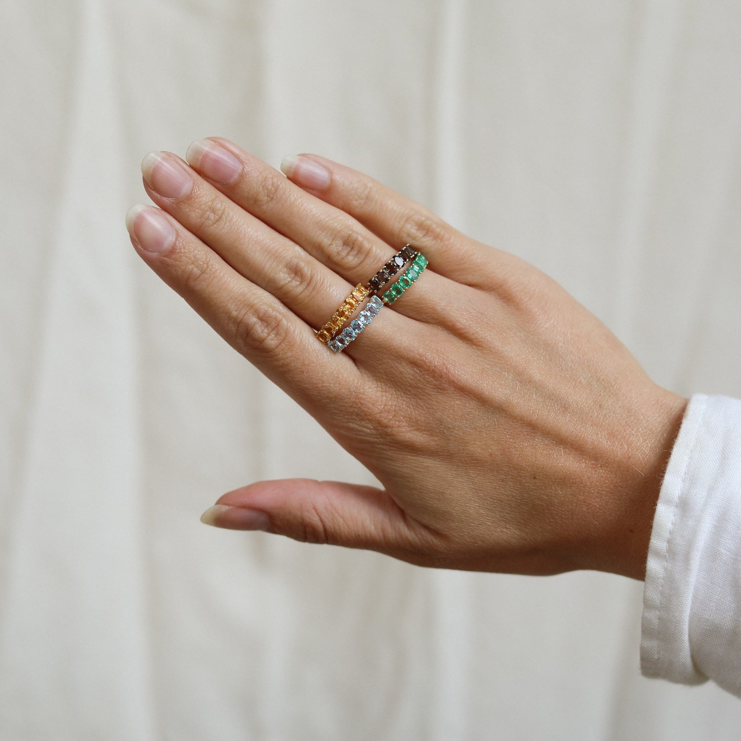 Selly Smoky ring | 9K