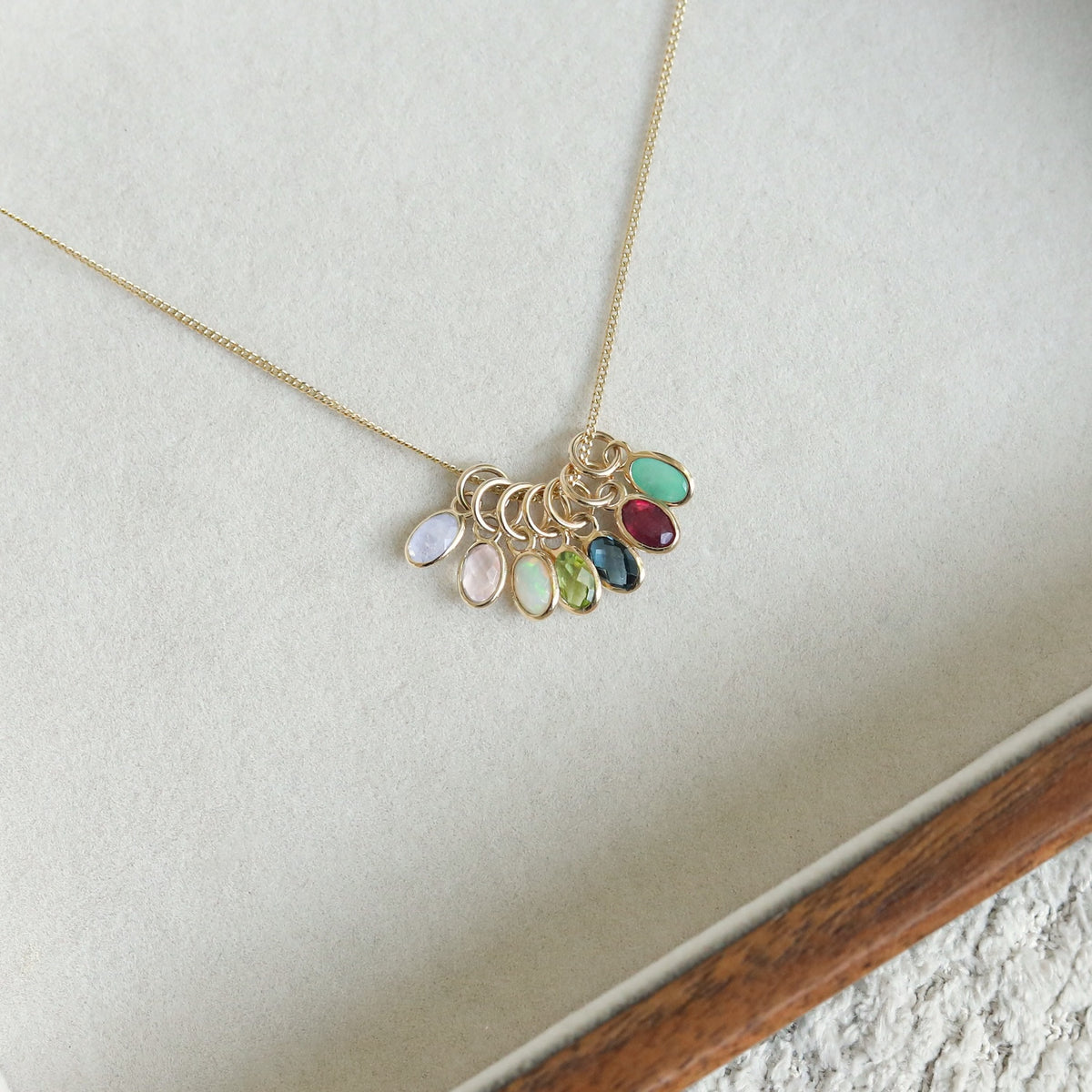 Rose Quartz Hanger | 14K Goud